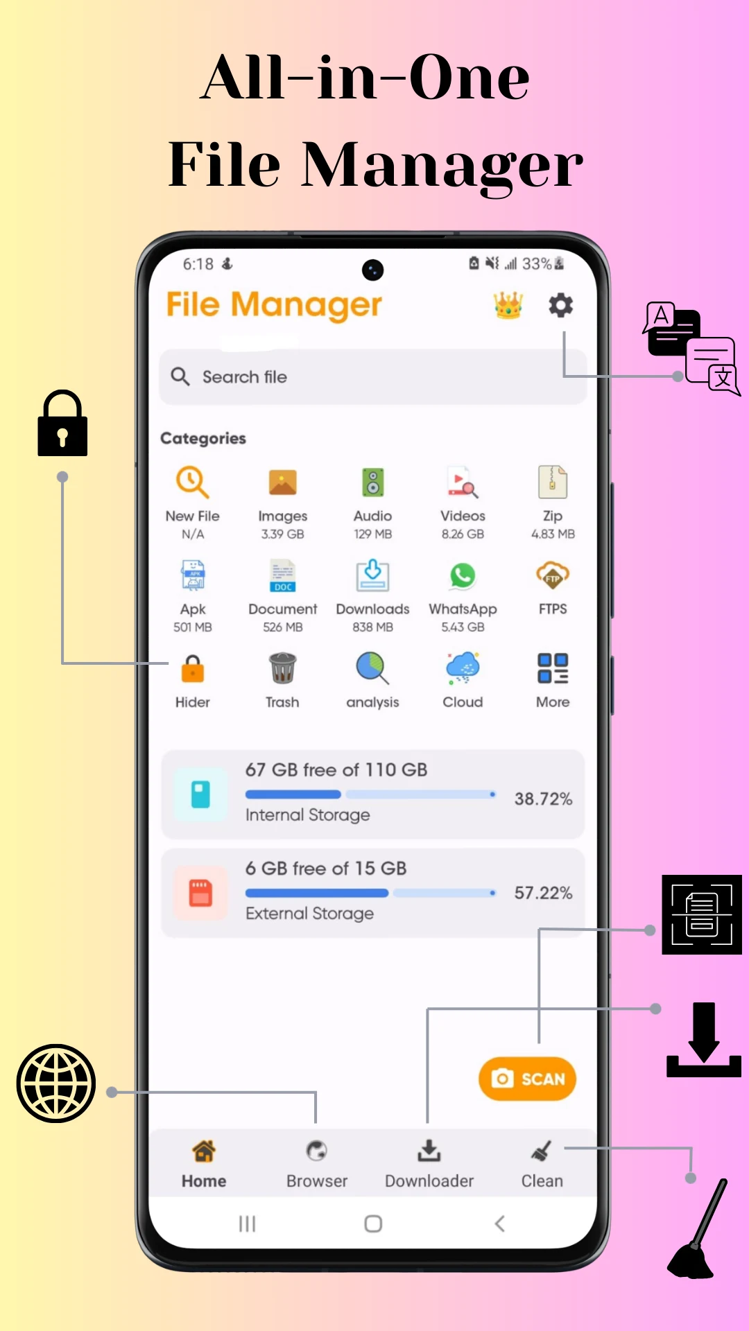 File Manager screenshot